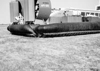 AP1-88 hovercraft during trial flights